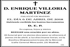 Enrique Villoria Martínez